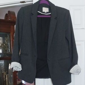 LOFT Charcoal Blazer